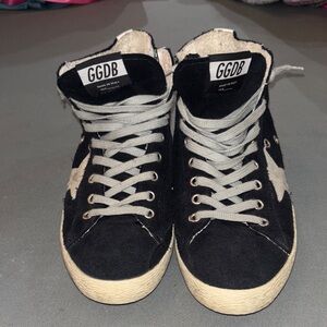 Golden Goose Black High-Top Sneakers size 39 (9)
